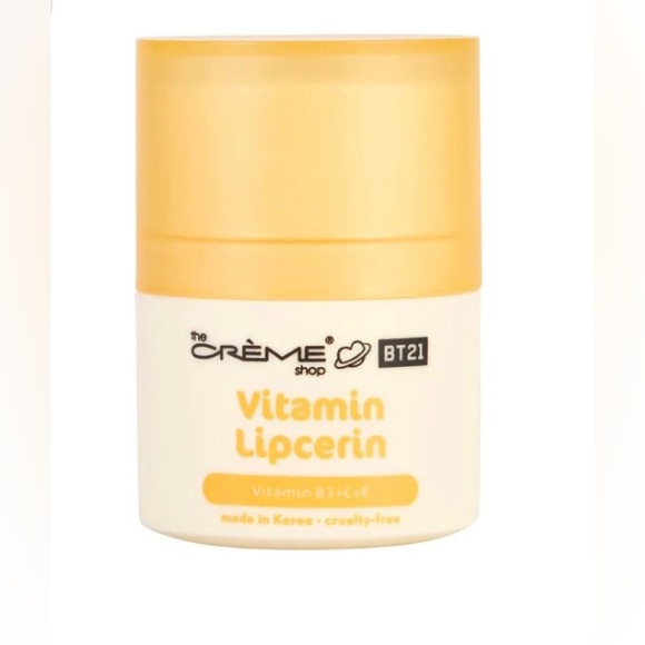 BT21 The Crème Shop Vitamin Lipcerin Lip Moisturizer - Picture 1 of 6